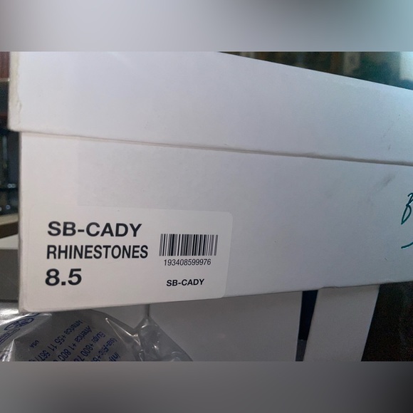 Betsey Johnson Cady Silver Sparkly Rhinestone Dress Bootie Women’s New Size 8.5 - Picture 16 of 16